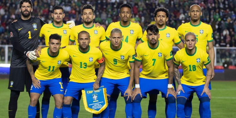 Đội tuyển Brazil luôn là “khách quen” ở vị trí top 10 bảng xếp hạng bóng đá nam fifa